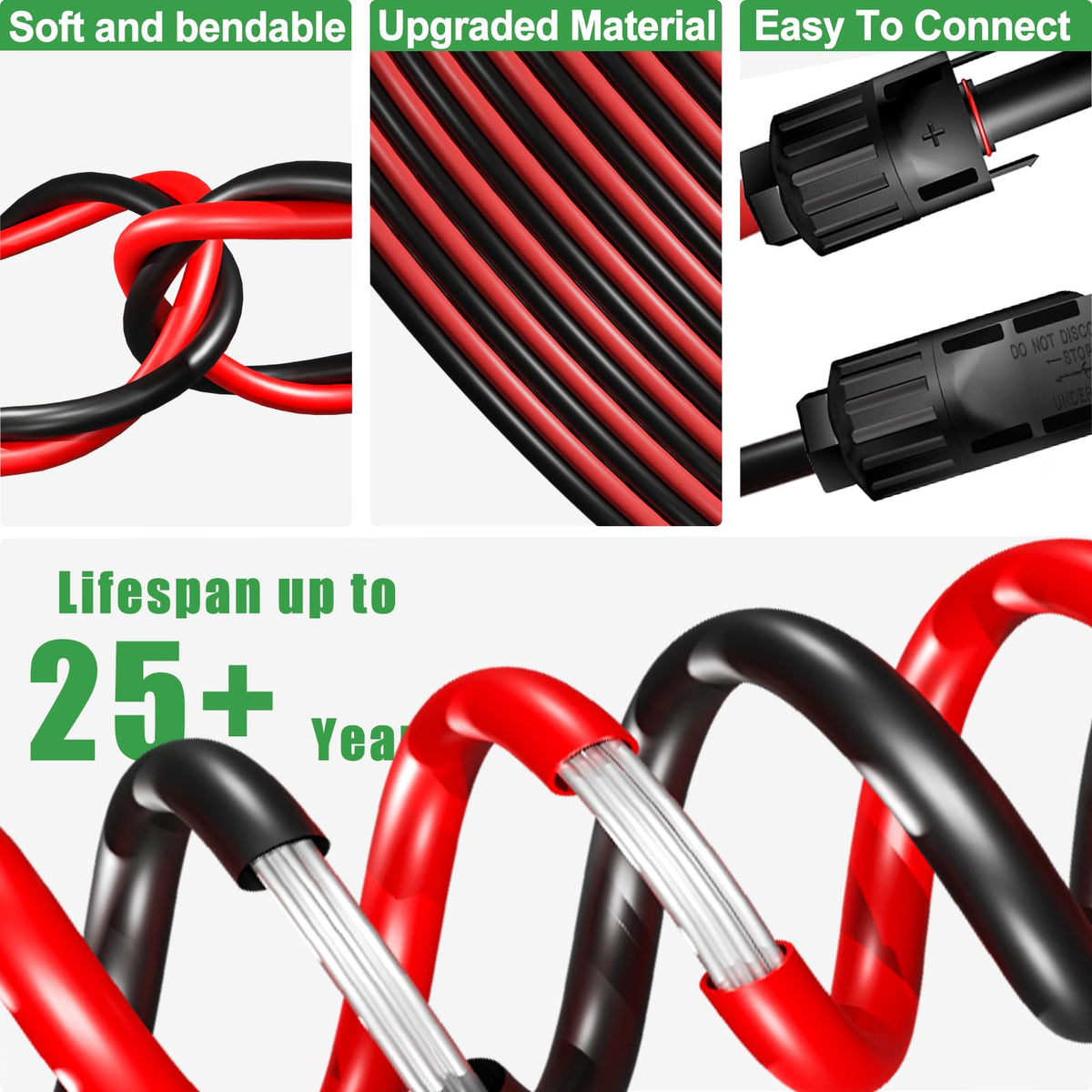 Feotech DC1500V-rated solar wire designed for demanding outdoor installations