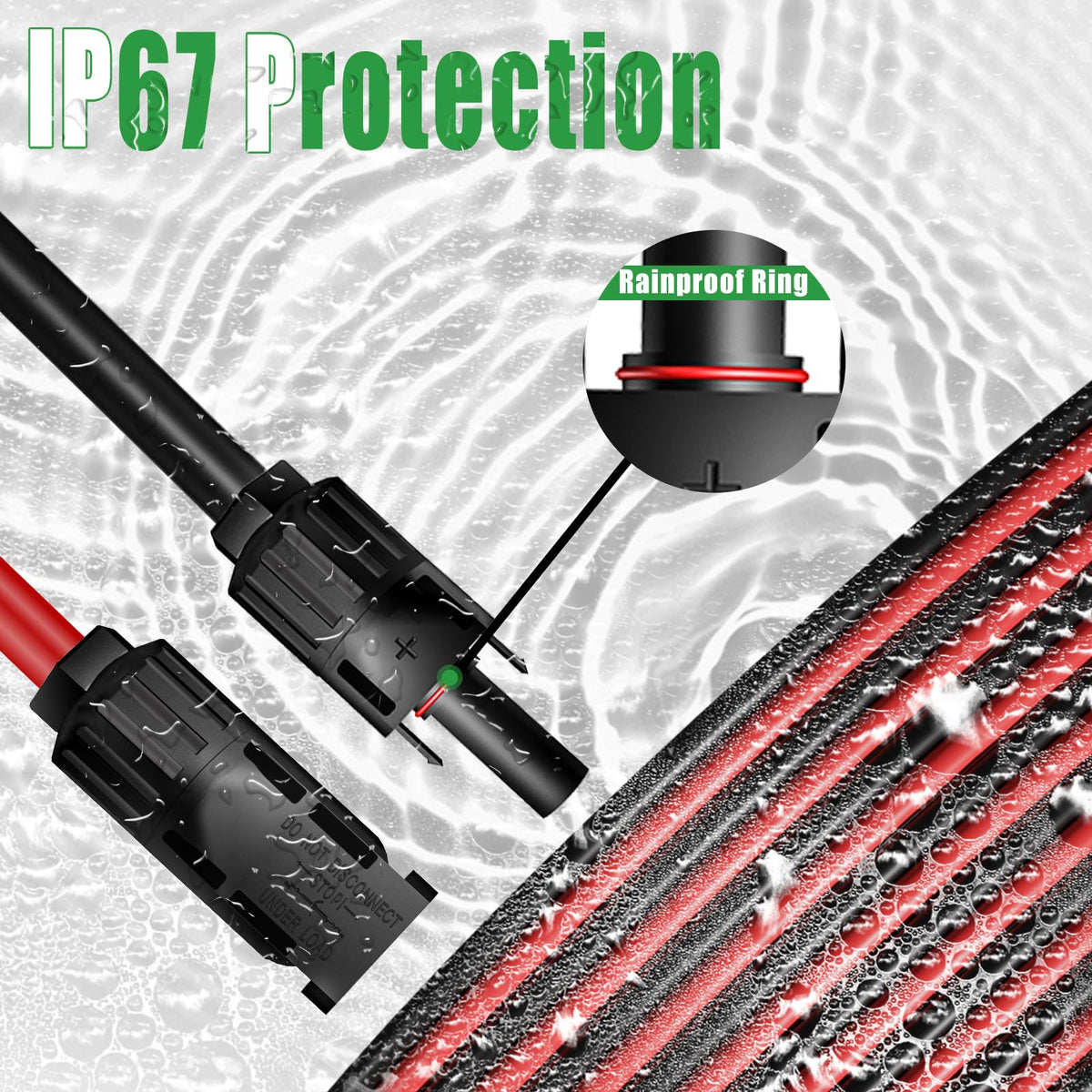 Feotech durable solar extension cable built to handle wide temperature ranges