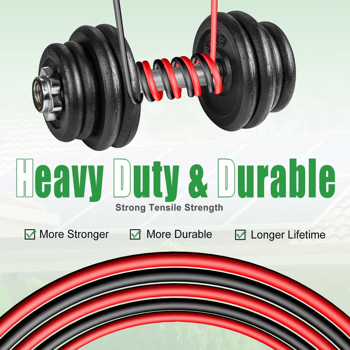 Feotech XLPE/XLPO insulated solar extension cable withstands harsh outdoor conditions