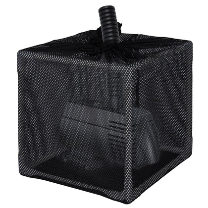 FEOXSHAL Pond Filter Box with anti-clogging mesh protects the pump and keeps water clear.