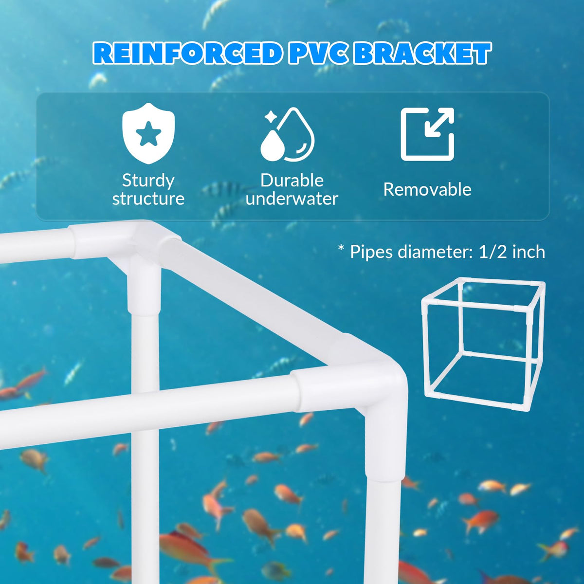 FEOXSHAL pump protection reduces clogging risks with a sturdy filter bag.