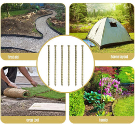 Fercery 12 inch spikes support camping gear and temporary structures