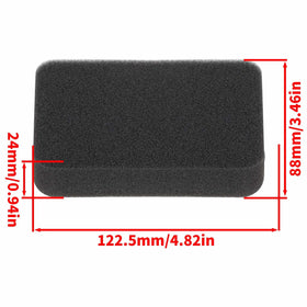 Ferilter air filter pack for Husqvarna 150BT with two replacements