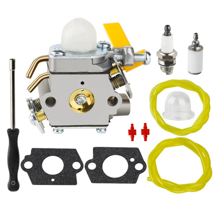Ferilter Homelite UT26BVL3 carburetor front view shows precise fit for smoother starts