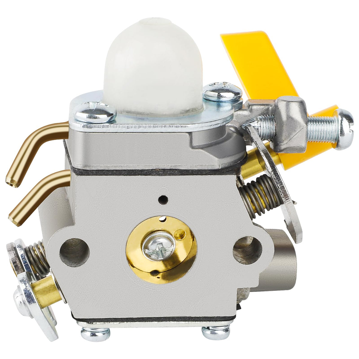 Ferilter Homelite UT26HBV EMC carburetor close-up jet for throttle precision