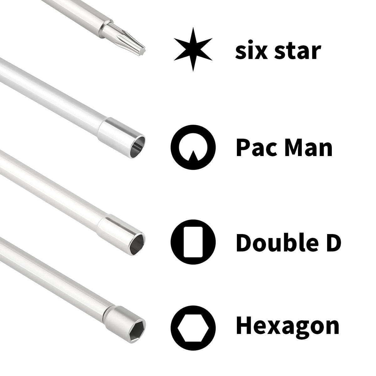 Ferilter double-D splined carburetor tool ensures secure 1/4 turn tuning
