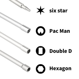 Ferilter double-D splined carburetor tool ensures secure 1/4 turn tuning