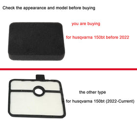 Ferilter fuel line kit for Husqvarna 150BT supports steady fuel delivery