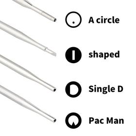 Ferilter small-head pac-man carb tool enables precise fuel mix adjustments