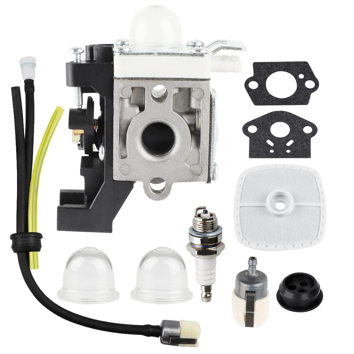 Ferilter SRM 225 carburetor kit package enhances weed eater performance and reliability