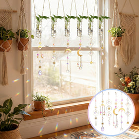 Ferrochef boho window decor, stylish addition to minimalist and eclectic interiors.