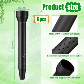 Ferrochef deep root irrigation spike delivers water directly to roots for deeper moisture.