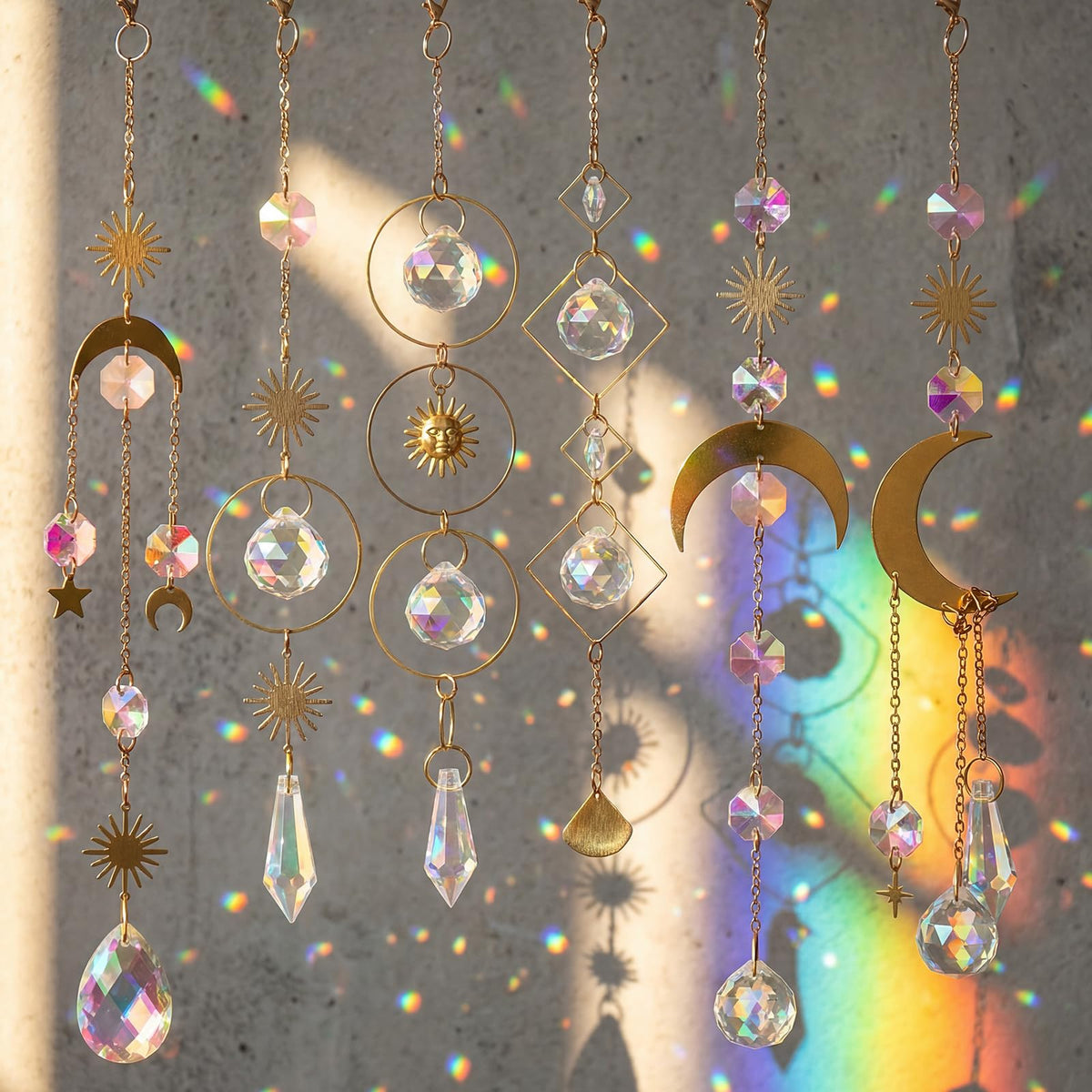Ferrochef rainbow light window effect, adds color while supporting plant propagation.