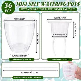 Ferrochef inner pot and wick system highlight effortless watering for thriving plants.