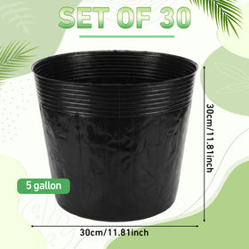 Ferrochef thickened soft plastic seedling pots designed for durable reuse.