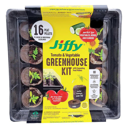 Ferry Morse Jiffy 50mm peat pellets for strong germination and healthy roots.