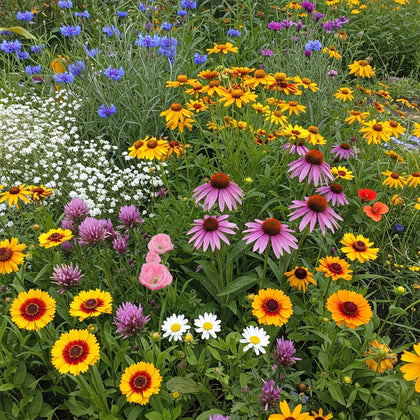 Ferry-Morse Midwest Mix seeds in a 1 lb bag, ideal for bulk planting.