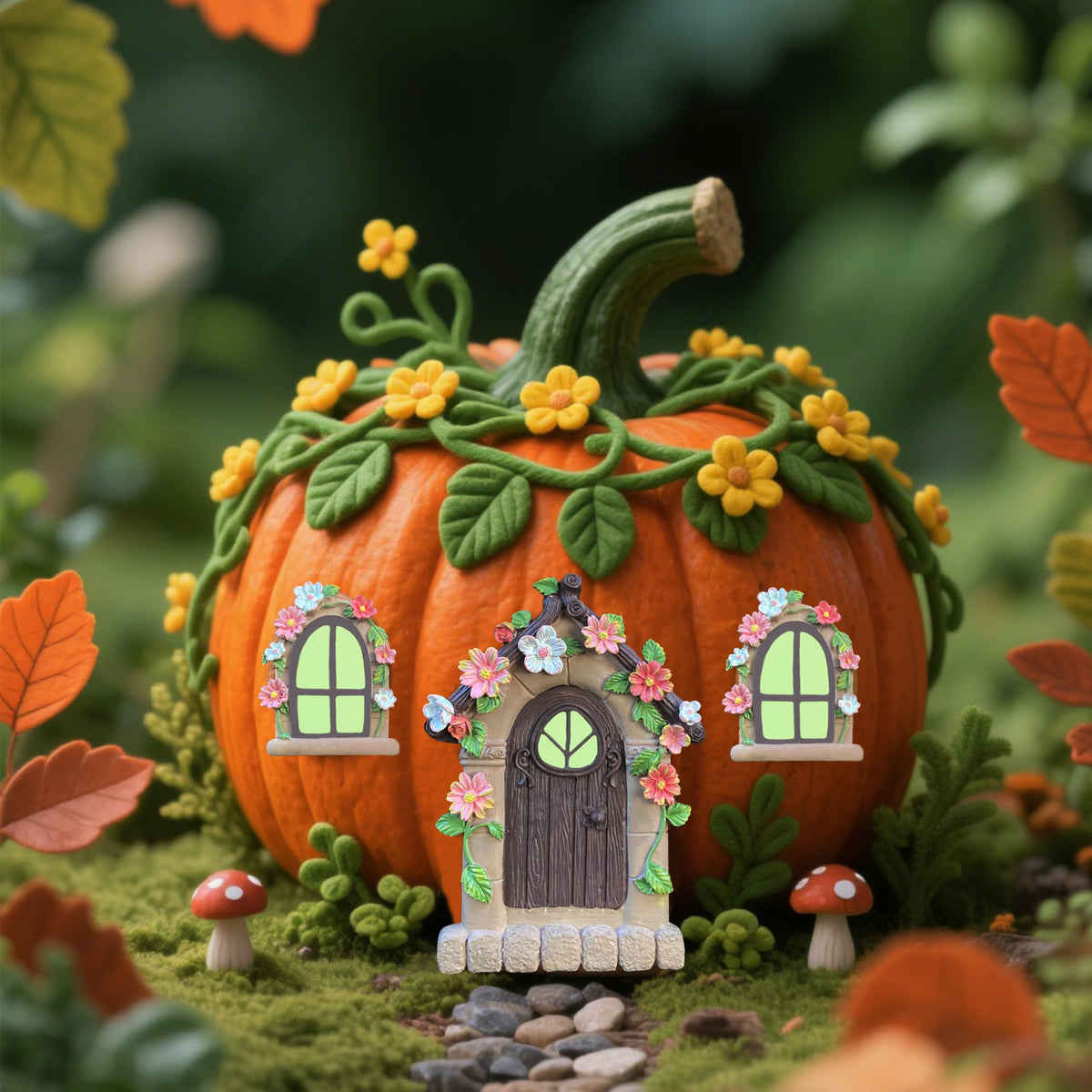 Colorful details and natural wood-like finish spark imaginative play.