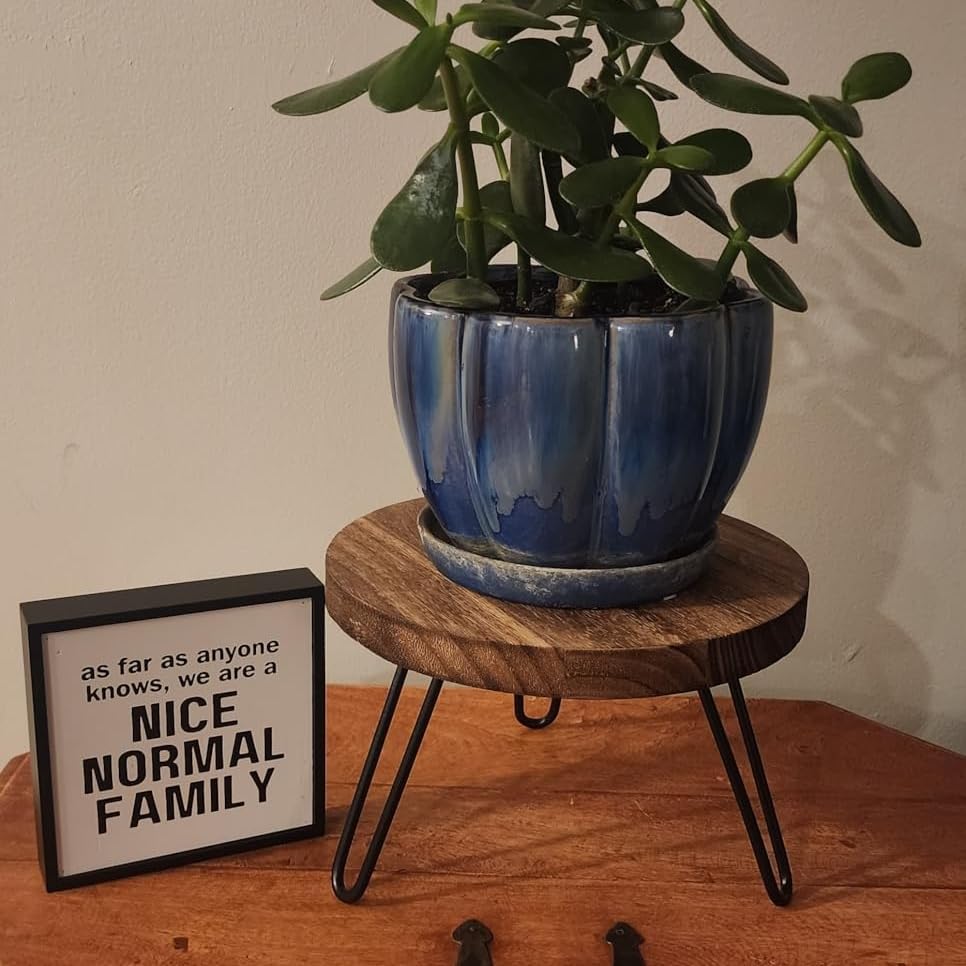 FESTLOVE natural-wood-finish blends with indoor-outdoor decor