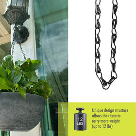 Fetanten adjustable hanging chain lets you set custom height.