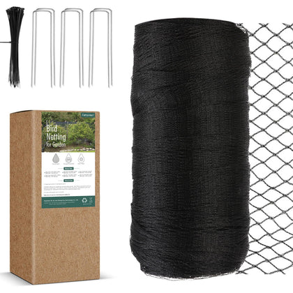 Fetanten bird netting kit protecting vegetables while easy to install