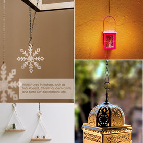Fetanten indoor/outdoor decor chain suitable for baskets, lanterns, and more.