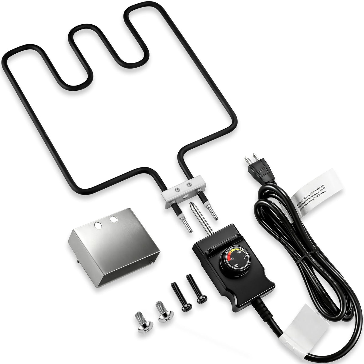 Fetechmate 1500W heating element for Masterbuilt smokers with precise temp control.