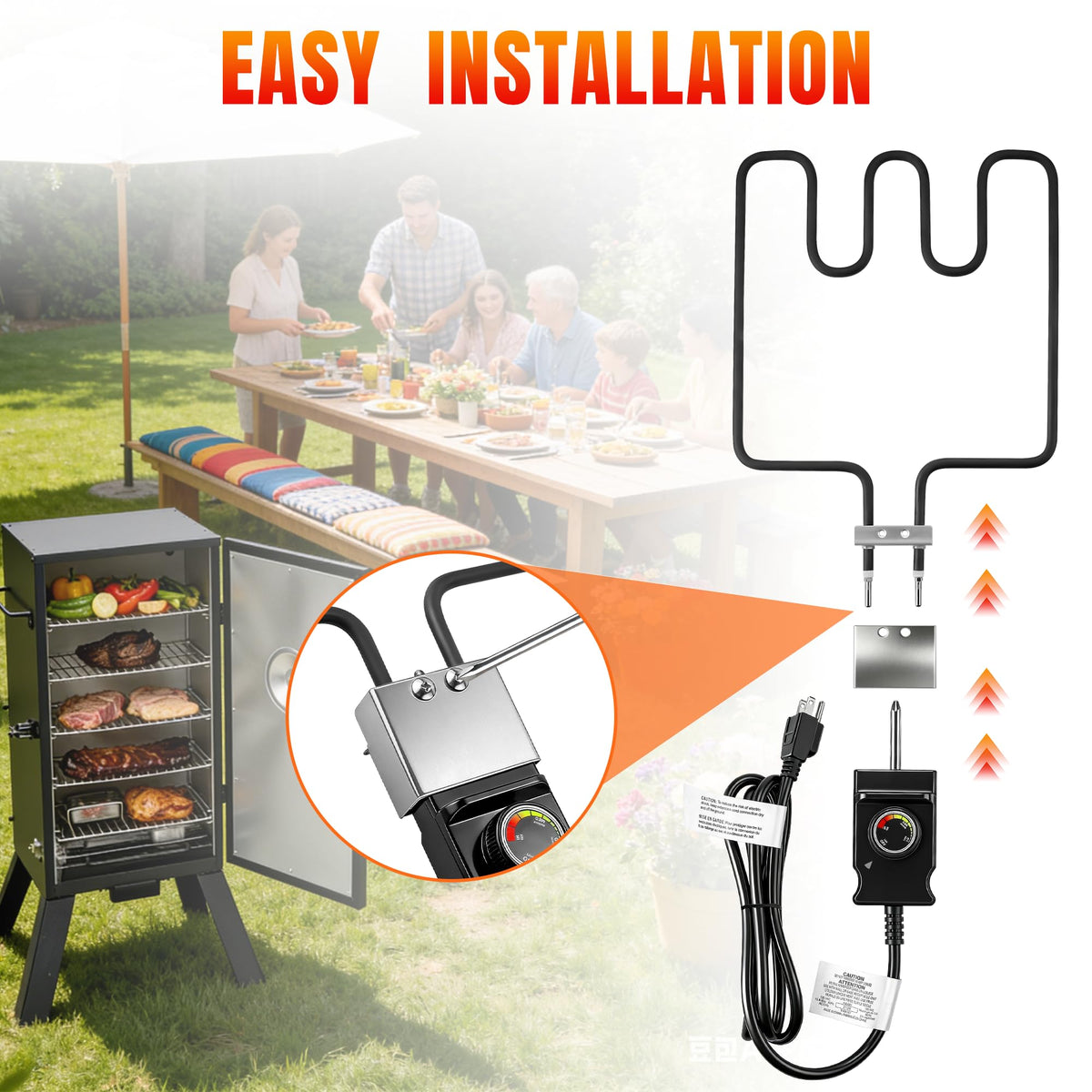 Fetechmate rectangular mounting hole compatibility enables easy installation.