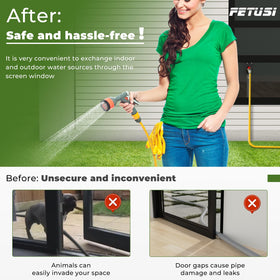 FETUSI brass connector resists rust and weather for long-lasting use