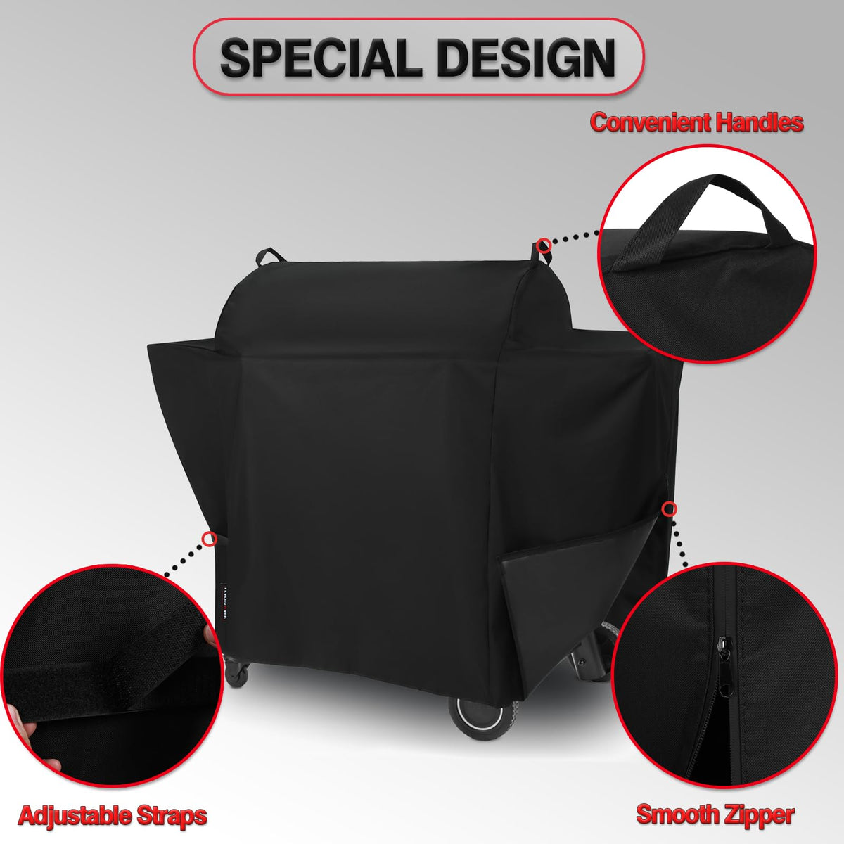 FEVERCOVER double stitching minimizes leaks for durability