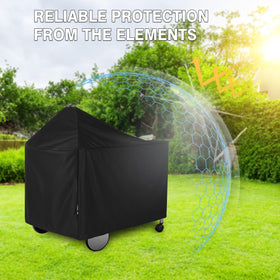 FEVERCOVER compatible with Weber Performer Premium Deluxe 22 inch grills
