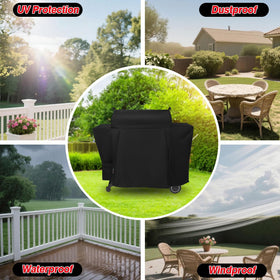 FEVERCOVER weather-resistant construction protects against rain and snow