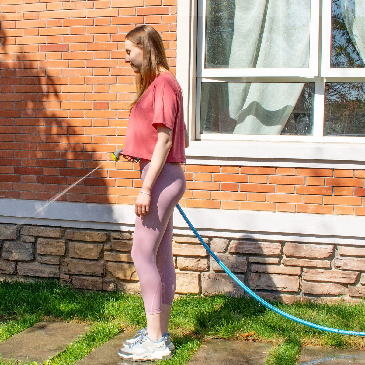 Fevone drinking-water-safe hose with NSF core for pets and RV use