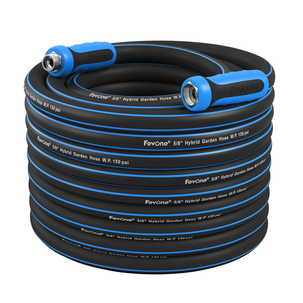 Fevone no kinking hose with swivel handles for smooth assembly