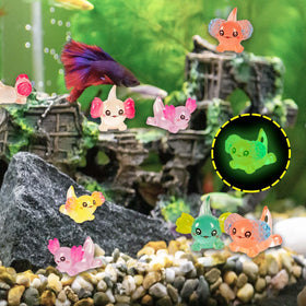 FEXIA axolotl mini resin figurine garden accent for micro landscapes