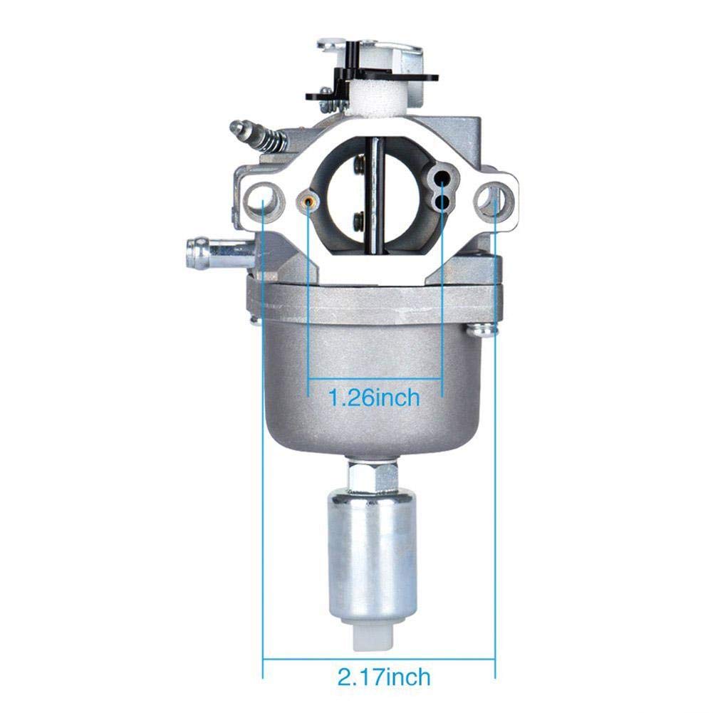 FFINEC replacement carburetor for Craftsman LT2000 provides steady power and simple mounting.