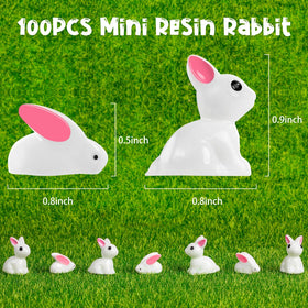 FFNIU DIY crafts bunny figurines for creative projects