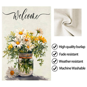 FGSS welcome flag, perfect for patios and verandas during summer and fall.