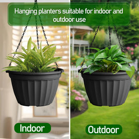 FGstyle 8-inch pots support compact vertical gardening indoors or outdoors.