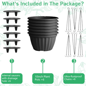 FGstyle soil elevator included with planters for easy soil adjustments