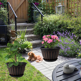 FGstyle planters designed for windowsills and balcony gardens.