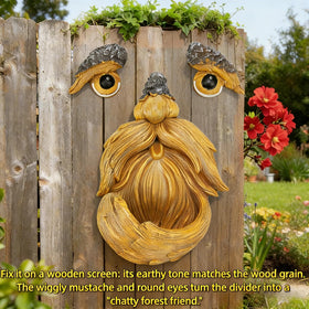 FHNQRQN tree faces decor outdoor invites imaginative play for kids outside.