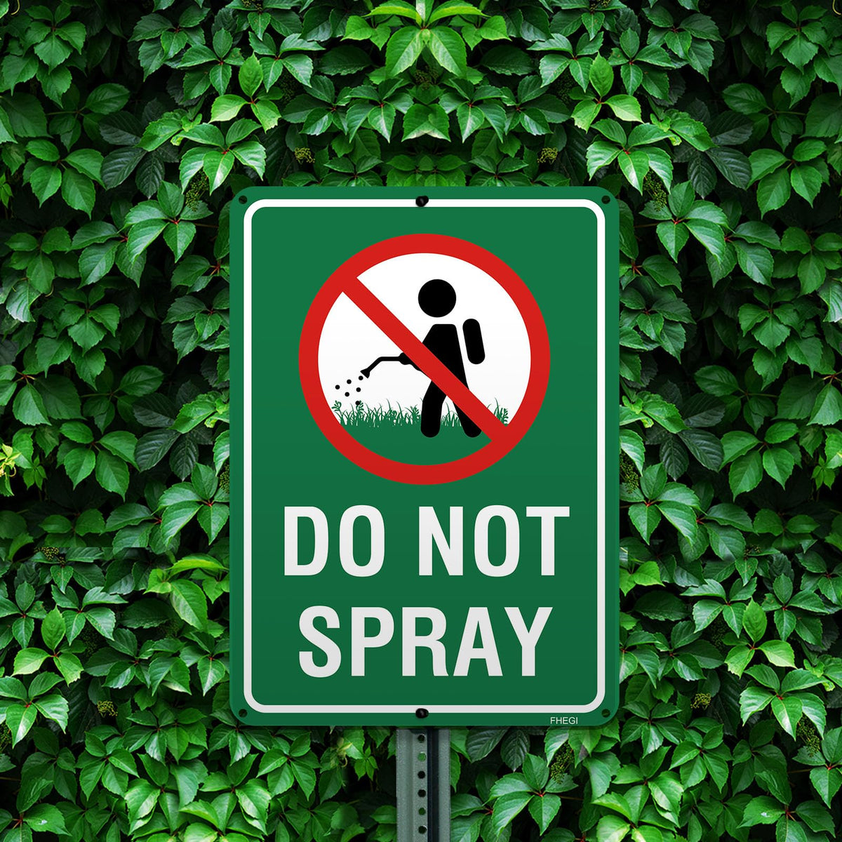 FHEGI weatherproof yard sign resists rain and sun for long-lasting use.