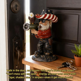 FHNQRQN second amendment gnome in office sparks conversation.