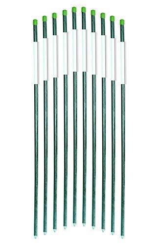 FiberMarker 36-inch dark-green driveway marker provides nighttime visibility for driveways.