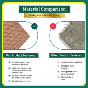 FIBEUSION Burlap Sunshade over seedlings reduces sun exposure.
