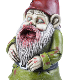 FICITI scary garden decoration; hand-painted gnome boosts curb appeal.