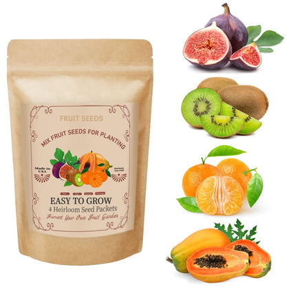 Ficoszo kiwi seeds packaging for easy home gardening and variety labeling