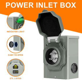 Ficstar 125 250V cord up to 7500W for home or site power