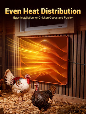 Ficuswin multi-use heat for coops, barns, and small animal spaces.